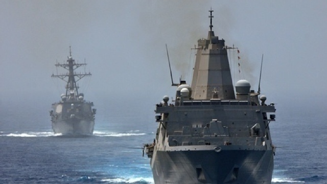 Distrugătorul american USS Ross intră în Marea Neagră pentru exercițiul Sea Breeze 2021
