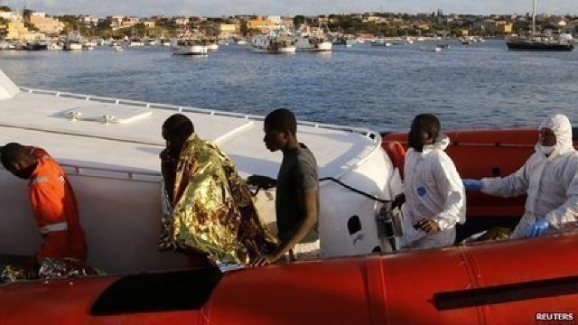 Peste 5.800 de imigranți au fost salvați de pe Marea Mediterană 