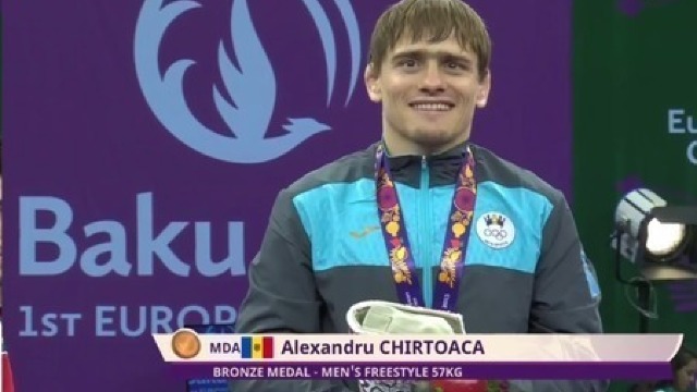 Baku 2015. Medalie de bronz pentru Alexandru Chirtoacă