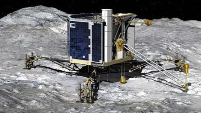 Robotul-laborator Philae s-a 'trezit' și a contactat Pământul