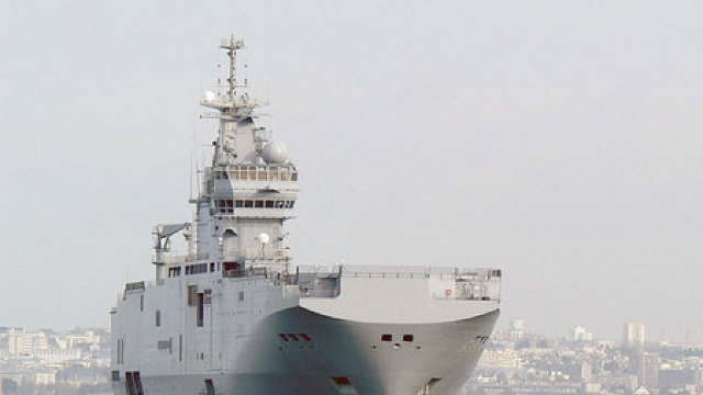 Franța ar putea livra Rusiei navele Mistral 