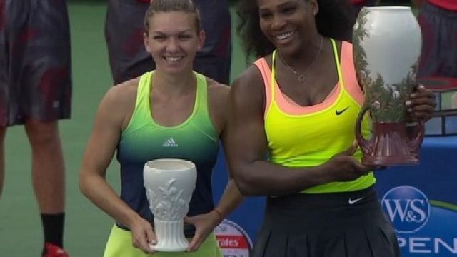 Serena Williams câștigă în fața Simonei Halep turneul de la Cincinnati