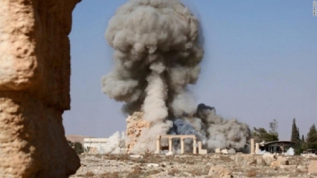 Statul Islamic a detonat trei turnuri funerare la Palmyra