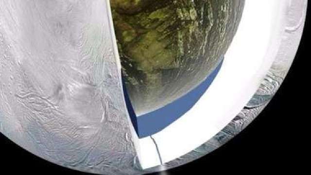 Enceladus, unul dintre sateliții lui Saturn, are un OCEAN GLOBAL