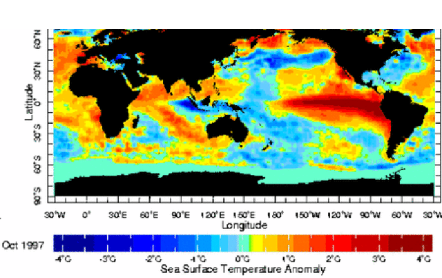 Fenomenul meteo El Niño: unul dintre cele mai puternice de până acum