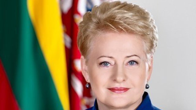 Dalia Grybauskaitė: Este greu să crezi că Rusia va aduce PACEA