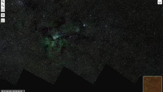 A fost generată cea mai mare fotografie astronomică a Căii Lactee