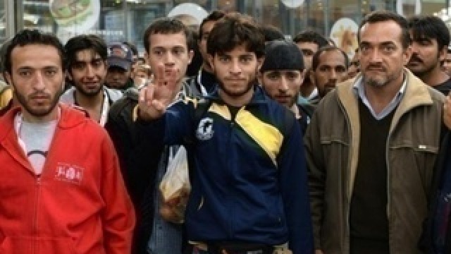 Zece mii de migranți au intrat  în Macedonia
