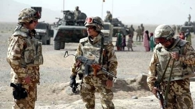 Militar român rănit în Afganistan