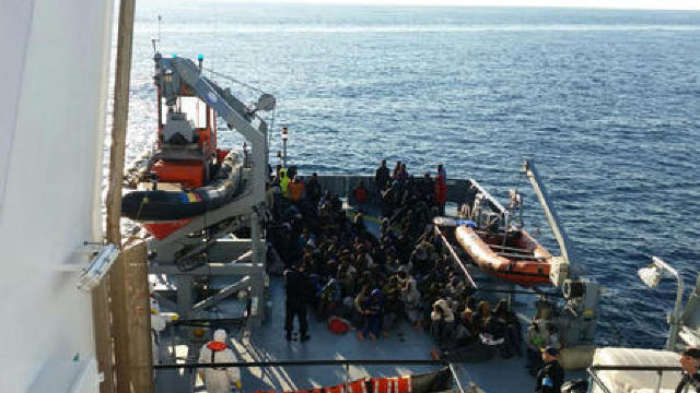 Nava românească Ștefan cel Mare a salvat 119 migranți în Mediterană
