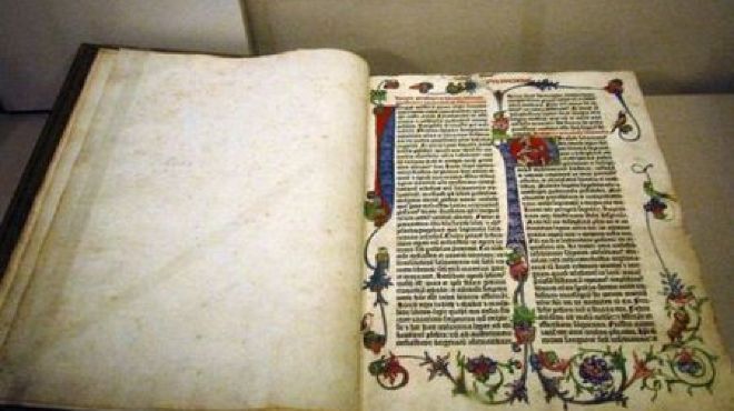 latch Talk Dare DOCUMENTAR: Biblia lui Gutenberg – prima carte din Europa tipărită în masă