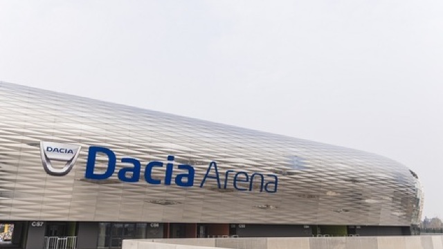 Dacia Arena - primul stadion din Europa care are numele unei mașini