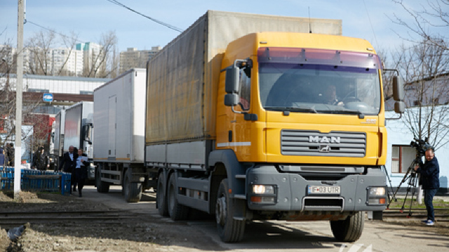 Ajutoarele umanitare din România au ajuns la Chișinău (FOTO)
