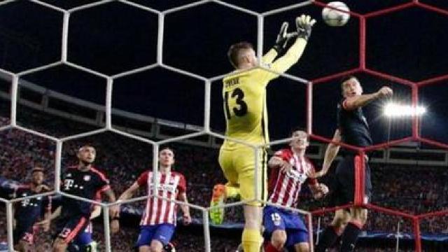 LIGA CAMPIONILOR. Atletico Madrid - Bayern Munchen, scor 1-0 (VIDEO)