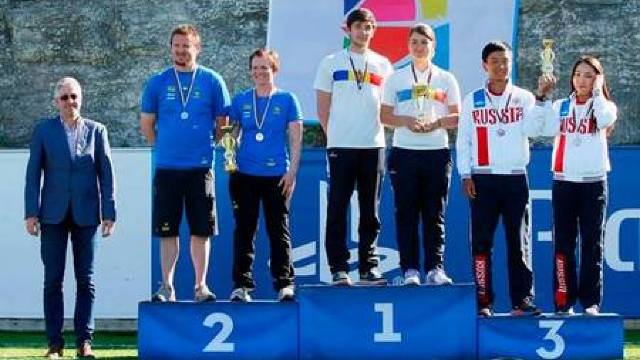 Dan Olaru și Alexandra Mîrca au cucerit aurul la Grand Prix-ul continental de la Sofia