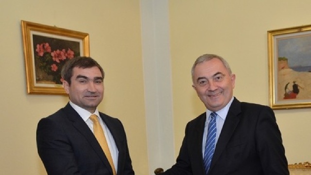 Lilian Darii a avut o întrevedere cu ministrul afacerilor externe al României