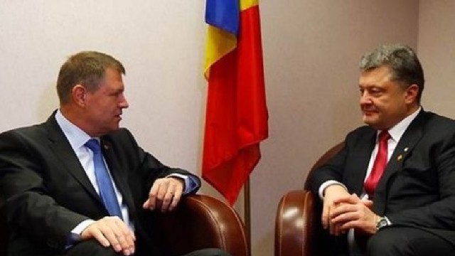 Petro Poroșenko în vizită la Cotroceni