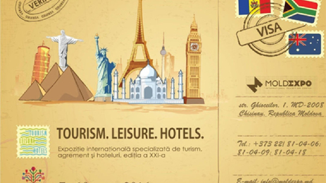 Turismul românesc, promovat la Expoziția „Tourism. Leisure. Hotels” de la Moldexpo