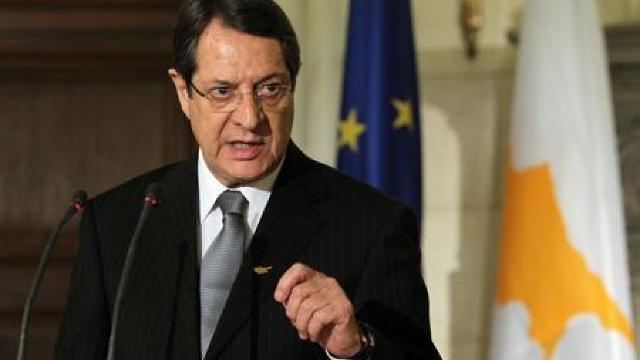 Președintele cipriot Nikos Anastasiades și-a scurtat vizita în Turcia