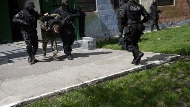 Autoritățile ucrainene au reținut mai mulți teroriști