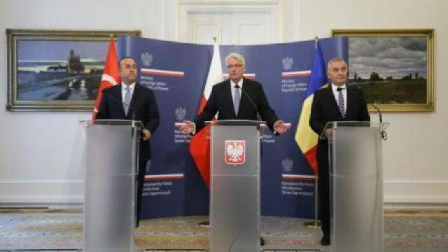 Reuniune trilaterală România - Polonia - Turcia, la Varșovia