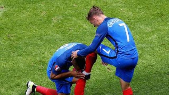 EURO 2016: Franța s-a calificat în sferturi, după 2-1 împotriva Irlandei 
