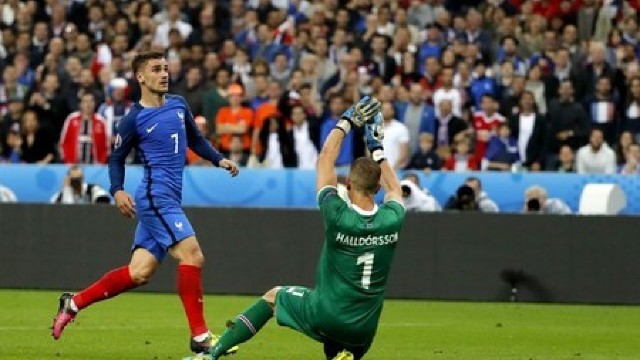 EURO 2016: Franța, calificată ''en fanfare'' în semifinale, după 5-2 cu Islanda 