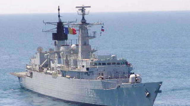 Constanța: Fregata Regina Maria, în componența unei grupări navale NATO 