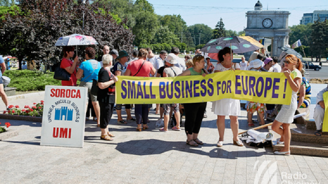 PROTEST la Guvern: Antreprenorii au cerut moratoriu pe un termen de 10 ani