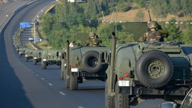 Parada militară 2016: Armata Națională organizează prima repetiție (VIDEO)