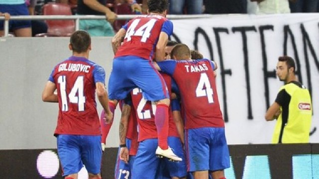 Liga Campionilor: Steaua București - Sparta Praga, scorul 2-0 (VIDEO)
