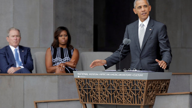 Președintele Barack Obama a inaugurat Muzeul Național de Istorie și Cultură Afro-americană, la Washington