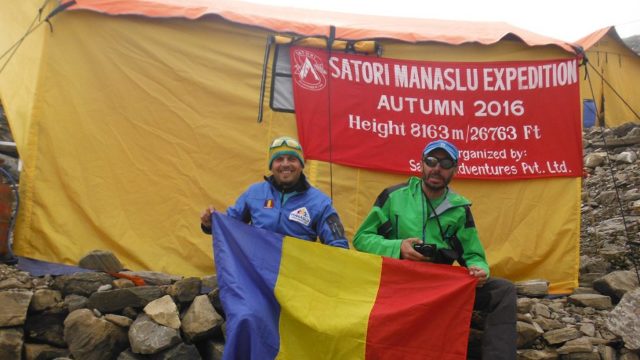 FOTO | Povestea alpinistului clujean care a cucerit Vârful Manaslu (8.163 de metri)