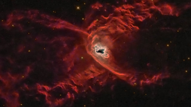 NASA/ IMAGINEA SĂPTĂMÂNII | Valuri de gaze cosmice în Nebuloasa planetară Păianjenul Roșu 