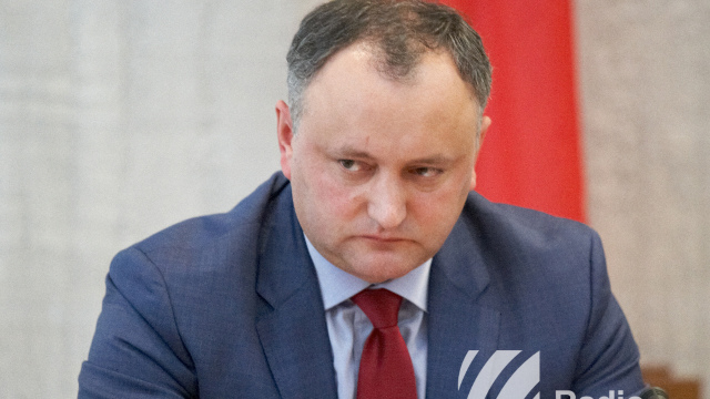 FLASH | Igor Dodon vrea alegeri parlamentare anticipate