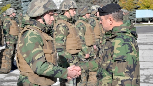 FOTO | Militarii Armatei Naționale se antrenează la Hohenfels