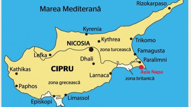 Cipru, insula cu două fusuri orare | Ciprioții, separați acum și de ora de iarnă 