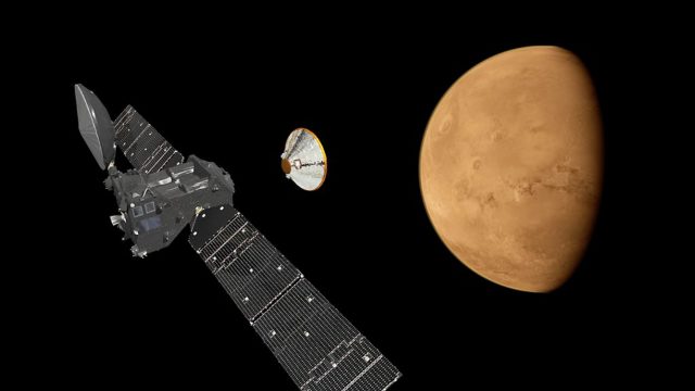 Reușită parțială a europenilor în misiunea istorică de pe Marte