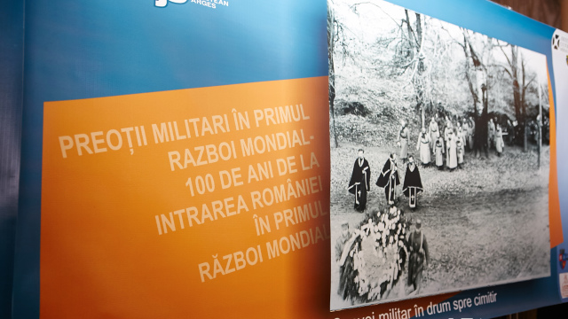 FOTO | Expoziție “Preoții militari în Primul Război Mondial. 100 de ani de la intrarea României în Primul Război Mondial”