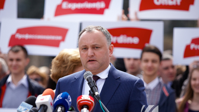 Alegeri 2016 | Igor Dodon vrea să câștige prezidențialele pentru a provoca alegeri parlamentare anticipate