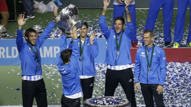 Argentina a câștigat în premieră Cupa Davis, după 3-2 în finala cu Croația 