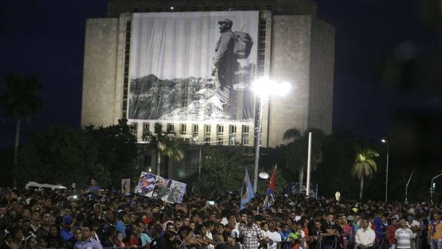 Mobilizare de masă la Havana, la funeraliile lui Fidel Castro