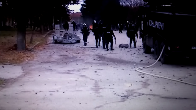 24 de polițiști bulgari au fost răniți după revolta de la centrul pentru refugiați din orașul Harmanli