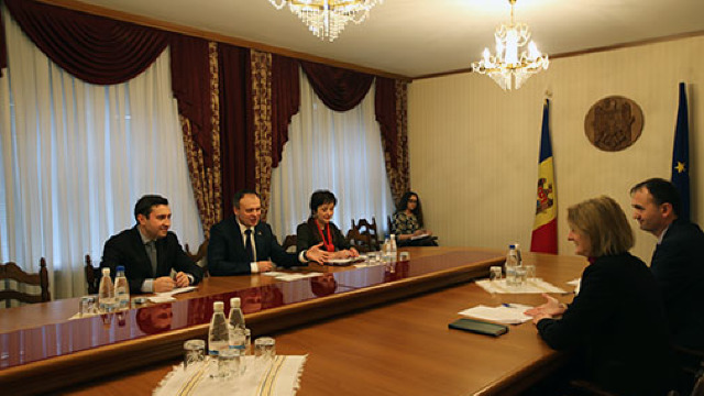 Președintele Parlamentului a avut o întrevedere cu Ambasadoarea Regatului Unit al Marii Britanii și Irlandei de Nord în Moldova