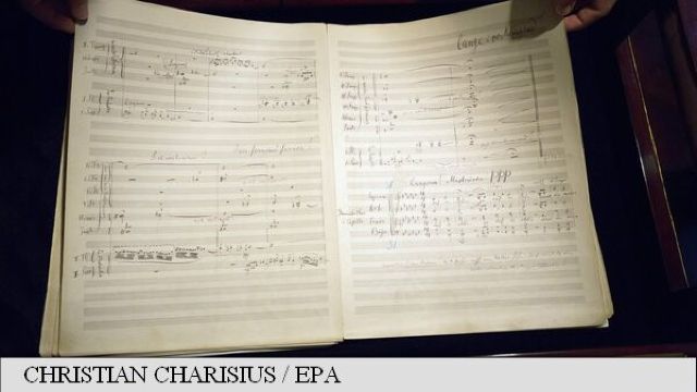 Manuscrisul original al Simfoniei nr. 2 de Gustav Mahler, vândut la licitație pentru 5,32 milioane de euro