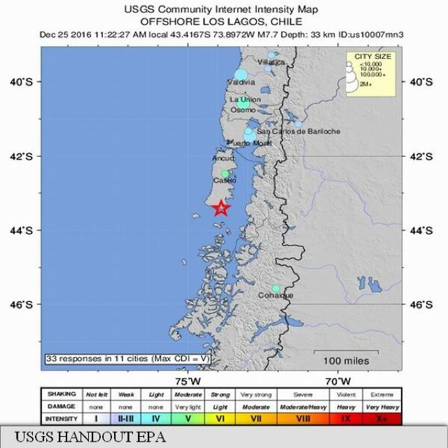 Cutremur de 7,7 pe Richter în Chile | Alertă de tsunami, populația de pe coasta Pacificului este evacuată
