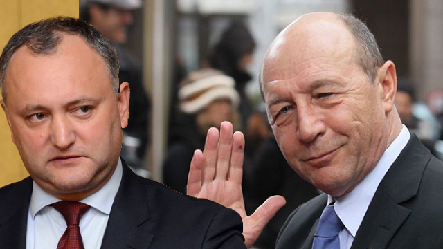 Dodon amenință că-l lasă fără cetățenie pe Băsescu până la Anul Nou