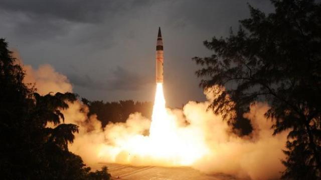 India a testat cu succes o rachetă balistică intercontinentală cu capacități nucleare