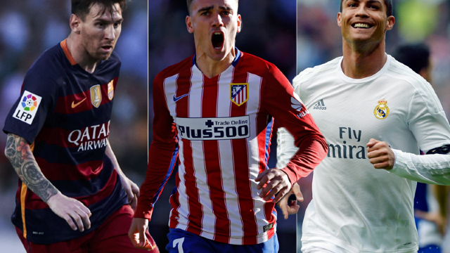Fotbal | Griezmann, Ronaldo și Messi, nominalizați de FIFA pentru titlul de „cel mai bun jucător” al anului