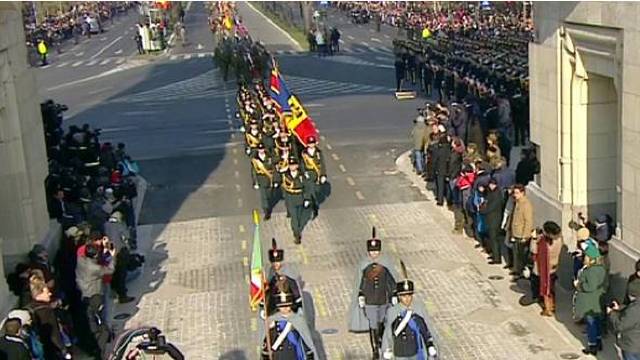 FOTO | Militarii Armatei Naționale au defilat la București de Ziua Națională a României